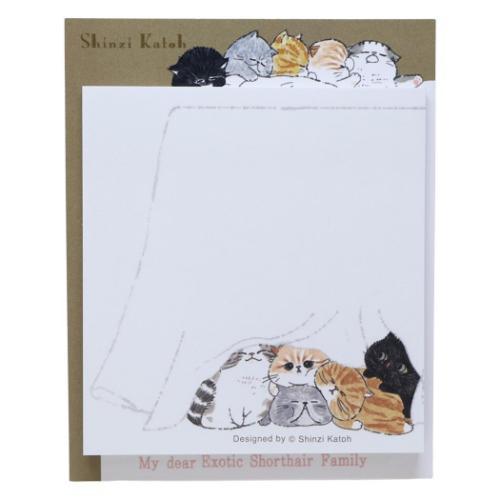 付せん My dear cats 付箋 Shinzi Katoh シンジ カトウ すやすやねこ 木野...