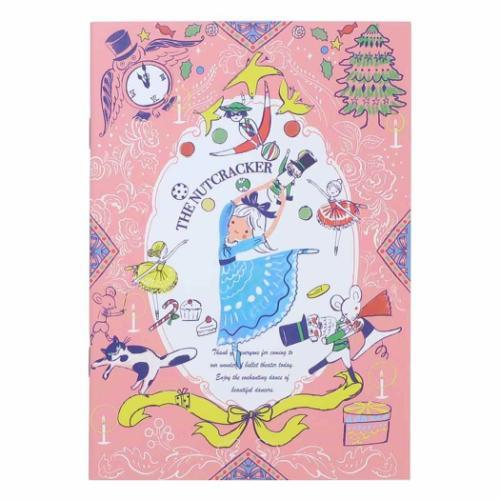 横罫ノート ノートB6 ナッツクラッカー バレエシアター 木野瀬印刷 文具