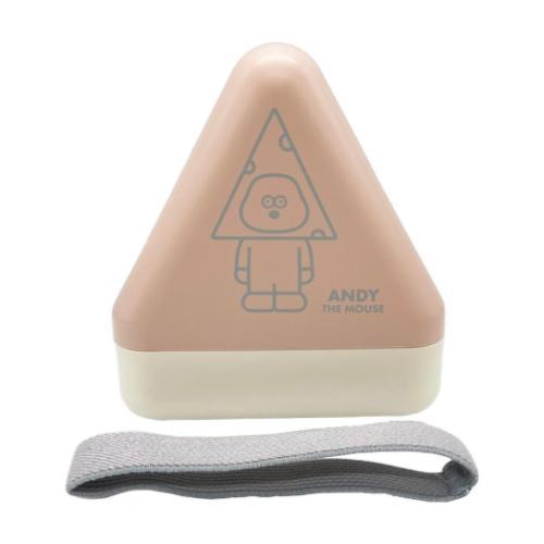 お弁当箱 おにぎりランチボックス ねずみのANDY ピンク アンディ ロータスウイング プレゼント