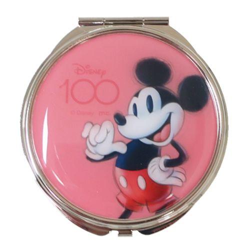 コンパクトミラー 手鏡 ミッキーマウス DISENY100 マリモクラフト ディズニー プレゼント