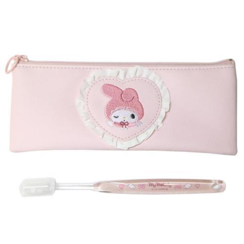 歯磨きセット 歯ブラシポーチ エンジェル 50th マイメロディ サンリオ マリモクラフト トラベル...