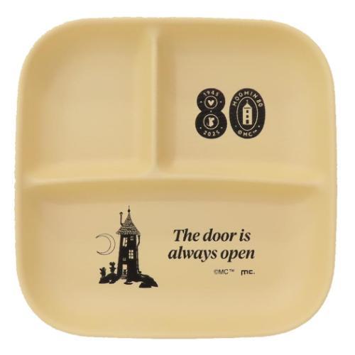 中皿 スクエアワンプレートL ムーミン 80周年アート マリモクラフト 北欧