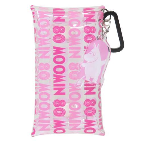 クリアマルチケースS ミニポーチ ムーミン 北欧 PK 80周年アート マリモクラフト 小物入れ