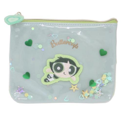 ミニポーチ シャカシャカティッシュポーチ パワーパフガールズ バターカップ マリモクラフト 小物入れ...