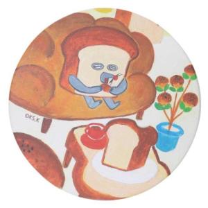 コースター 吸水コースター パンどろぼう おいしいパン マリモクラフト ギフト かわいい 絵本キャラクター