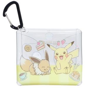 ミニポーチ クリアマルチケースmini ポケットモンスター ピカチュウ＆イーブイ マリモクラフト ポケモン 小物入れ