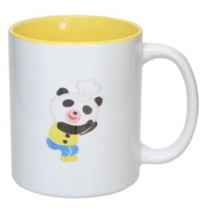 マグカップ インナーカラーマグ パンダのおさじ マリモクラフト 食器 かわいい 絵本キャラクター｜velkommen