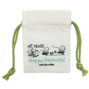 まめ きんちゃく ポーチ 巾着袋 たこあげ スヌーピー ピーナッツ マリモクラフト 豆 巾着ポーチ 小物入れ ギフト 雑貨