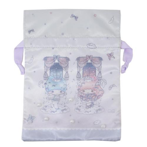 巾着袋 パール巾着 リトルツインスターズ DOLLY MIX サンリオ マリモクラフト きんちゃくポ...