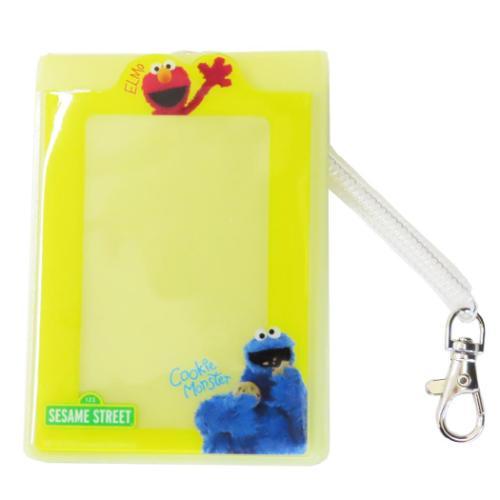 定期入れ フレームパスケース セサミストリート YE イエロー マリモクラフト