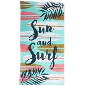 サンアンドサーフ レジャー バスタオル JUMBO ビーチタオル 丸眞 80×150cm