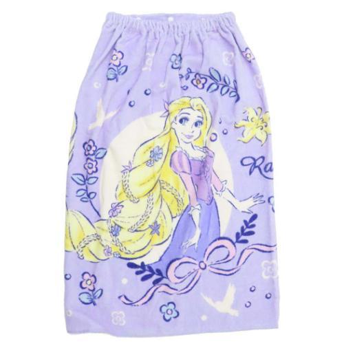 ラップタオル 80丈マキタオル 80cm丈巻き巻きタオル ディズニープリンセス 塔の上のラプンツェル...