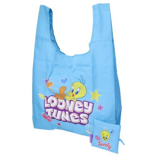 ショッピングバッグ エコバッグ ルーニーテューンズ コミカルステッチ 丸眞 LOONEY TUNES...