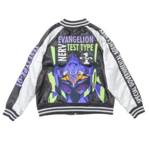 エヴァンゲリオン アニメキャラクター アウター スカジャン L 真希波