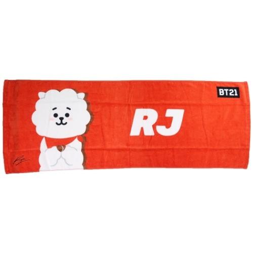 制菌 ミニバスタオル スポーツタオル BT21 チアー RJ LINE FRIENDS 丸眞