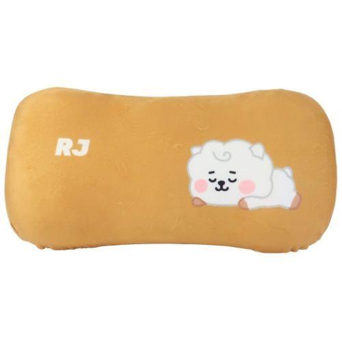 枕 腰当てクッション BT21 LINE FRIENDS ねむねむ RJ 丸眞 お昼寝まくら プレゼ...