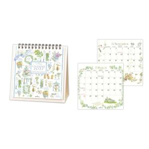 2027 Calendar 卓上カレンダー2027年 ハーブカタログ 植物 スケジュール 書き込み インテリア 令和9年暦 日本ホール