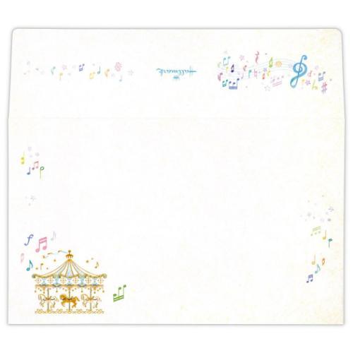 封筒 レターパッド用封筒 メロディアスナイト 日本ホールマーク