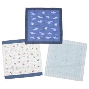 ランチクロス3枚組 ランチーフ 新入学 サメ ニ...の商品画像