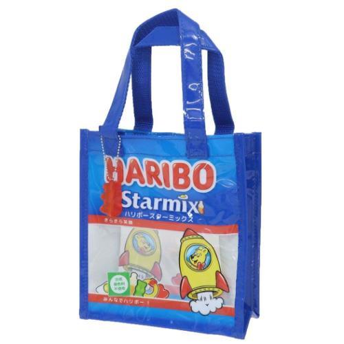 プールバッグ ミニバッグ HARIBO お菓子パッケージ ブルー ニシオ 海プール サマーレジャー用...