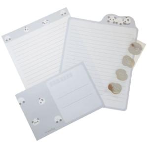 ダイカットレターセット 手紙セット ぱんだ クーリア