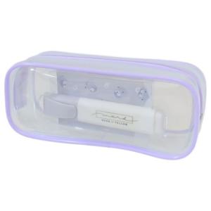 クリアペンポーチ文具ギフトセット 文房具セット ホワイト クーリア