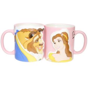 ギフト食器 キスペアマグ ペアマグカップ2個セット 美女と野獣 ディズニープリンセス サンアート プレゼント 御祝い 食器ギフト｜velkommen