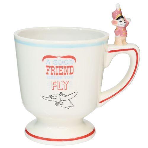 マグカップ フィギュア付き 磁器製MUG ディズニー ダンボ ティモシー サンアート 320ml キ...