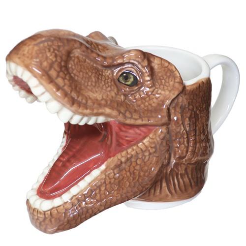 マグカップ ダイカットマグ ジュラシックワールド T-REX サンアート 恐竜
