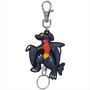キーリング ラバーリールキーホルダー ポケットモンスター ガブリアス エスケイジャパン ポケモン