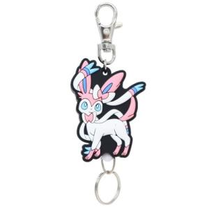 ラバーリールキーホルダー キーリング ニンフィア ポケットモンスター ポケモン エスケイジャパン