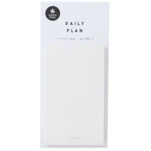 スワテリエふせん 付箋 daily pln26 S＆C 方眼 シンプル