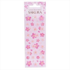 シールシート SAKURAステッカー サクラ S＆Ｃコーポレーション 手帳デコ かわいい インバウンド｜雑貨&アートの通販店 ベルコモン