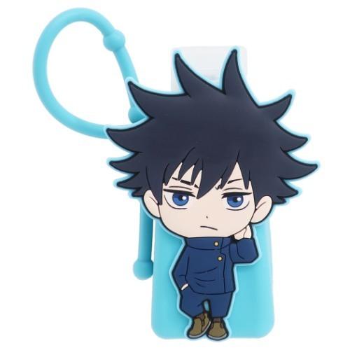 ケース付きハンドジェル 伏黒恵 グリーンアップルの香り 衛生雑貨 呪術廻戦 少年ジャンプ バンダイ