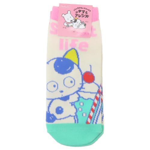 レディースソックス 女性用靴下 ドリンク タマ＆フレンズ スモールプラネット キャラックス 大人向け