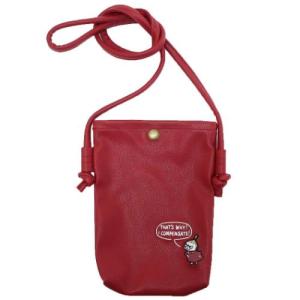 合皮ミニショルダーポーチ ショルダーバッグ ムーミン リトルミイ 北欧 スモールプラネット 斜め掛けかばん かわいい