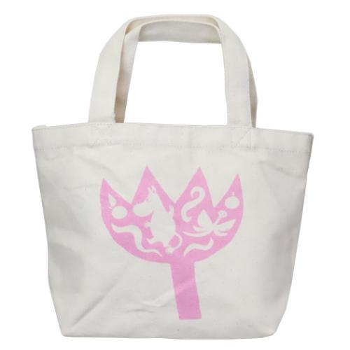 マチ付バッグ ランチバッグ ムーミン 北欧 MOOMIN 80th PK ピンク スモールプラネット...