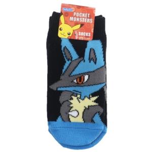 キッズソックス 子供用 靴下 ポケモン ポケットモンスター ルカリオ スモールプラネット