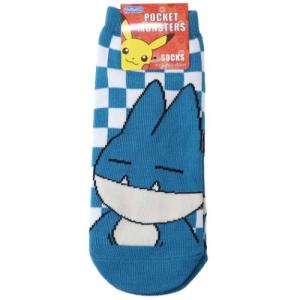 女性用靴下 レディースソックス ポケットモンスター ゴンベ チェック スモールプラネット ポケモン キャラックス 大人向け キャラクター