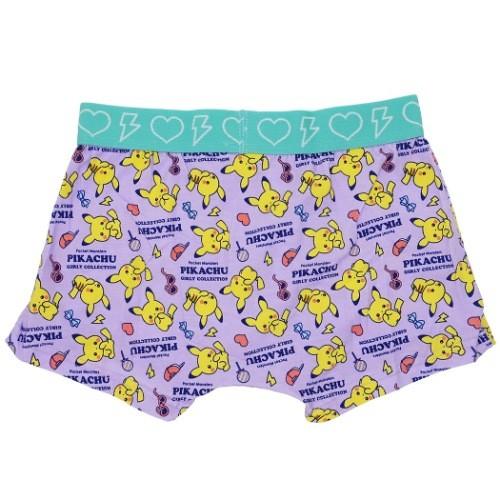 男女兼用 下着 ボクサーブリーフ ポケモン ポケットモンスター ピカチュウ ガーリーコレクション い...