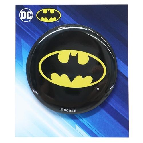 缶バッジ バットマン ロゴ1 スモールプラネット キャラクター カンバッジ DCコミック コレクショ...