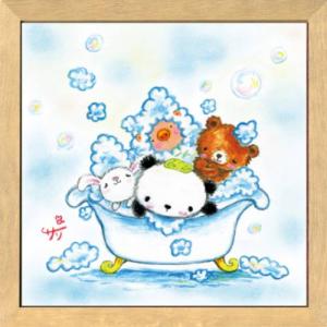 動物画 オイルペイントアート プレゼント Sサイズ ユーパワー OP-07064