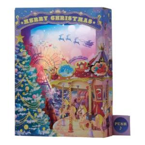 メロディ JXPM9-4 クリスマスカード 立体 CHRISTMAS グリーティング