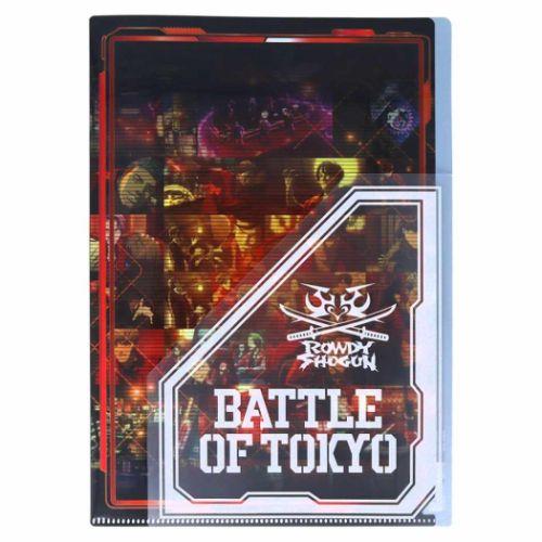 クリアフォルダー ダイカットフラップ付クリアファイル A4 シングル BATTLE OF TOKYO...