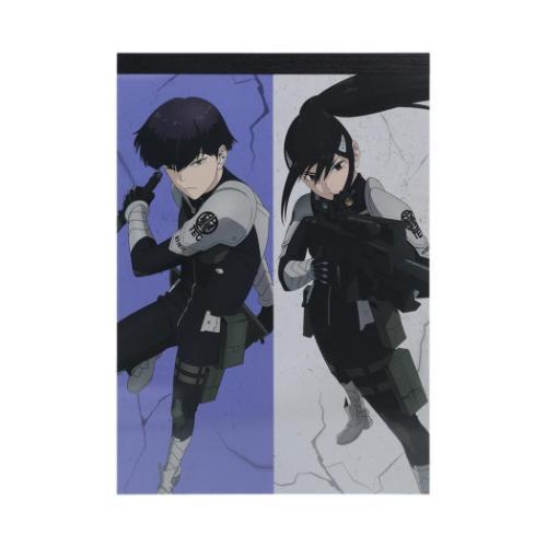 メモ帳 ステッカー付メモ 怪獣8号 亜白 ミナ＆保科 宗四郎 少年ジャンプ サンスター文具 新学期準...