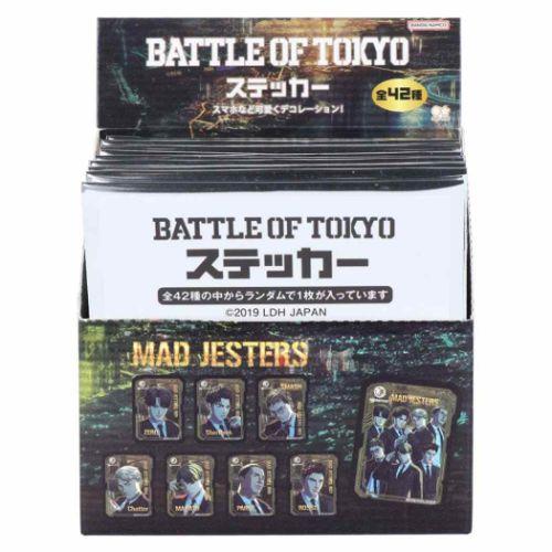 ダイカットクリアステッカー 全42種 42個入セット ステッカー BATTLE OF TOKYO サ...