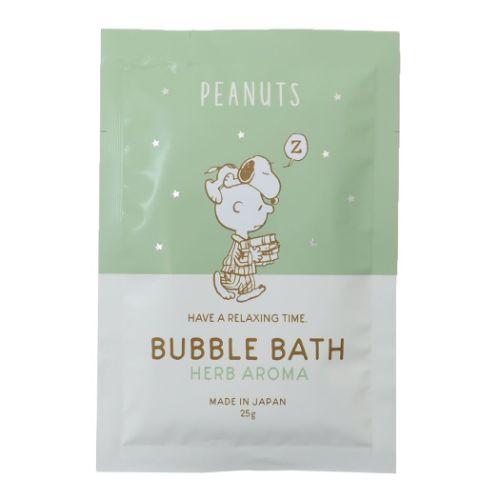入浴剤 バブルバス スヌーピー アロマの香り サンタン お風呂雑貨 ピーナッツ