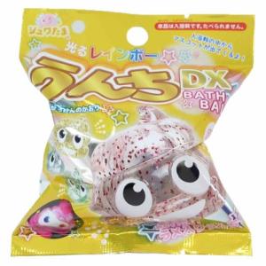 入浴剤 跳ねて光るうんちバスボールDX サンタン