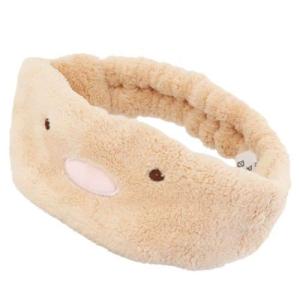 ヘアバンド ヘアターバン すみっコぐらし とんかつ サンエックス サンタン ヘアアクセ