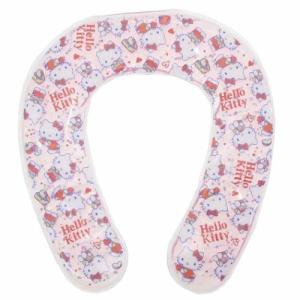 首用 アイスジェル ひんやりネック 保冷剤 ハローキティ サンリオ サンタン
